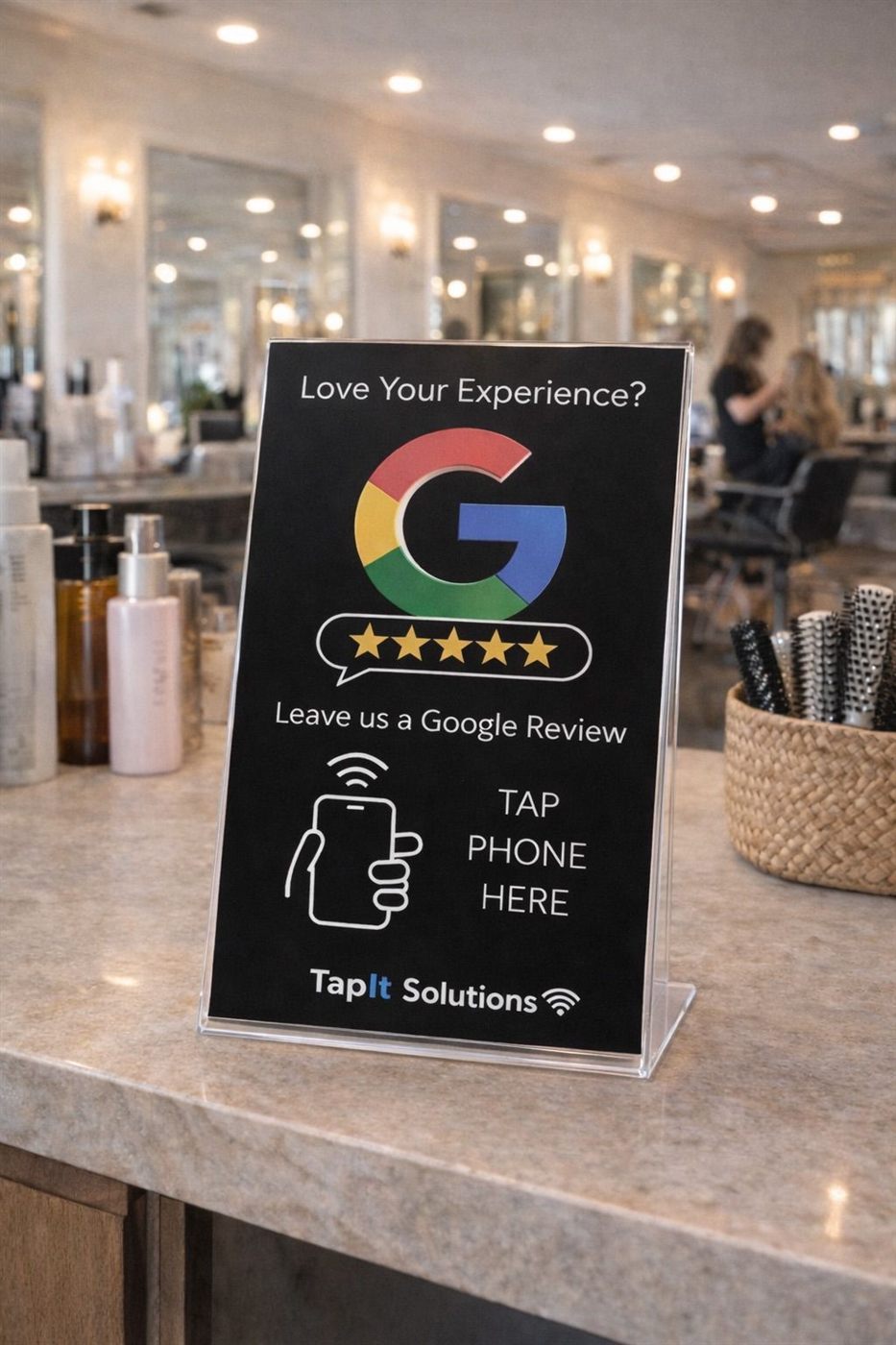 Local business customer experience supported by TapIt